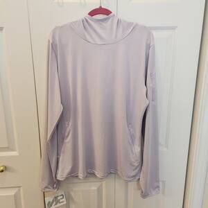 S2sportswear Women's XXXL Pullover Hooded Sweatshirt Active Wear Top Pale Purple